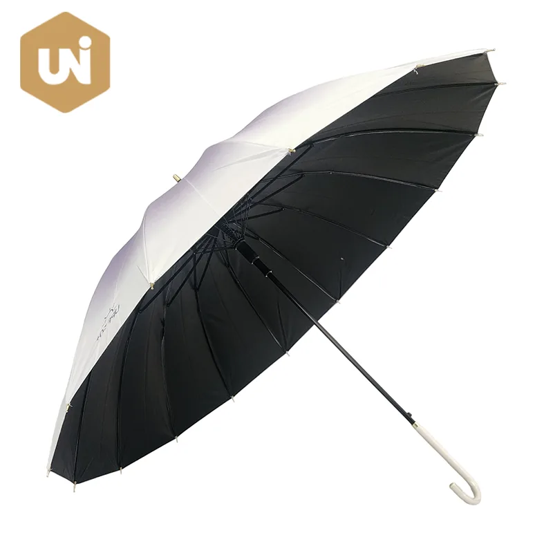 16k UV Adult Stick -sateenvarjo